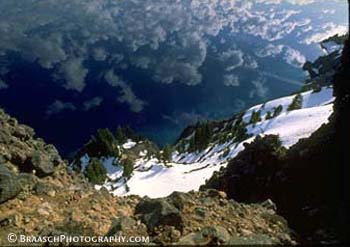 Crater Lake. Lakes. Reflections. Mountains