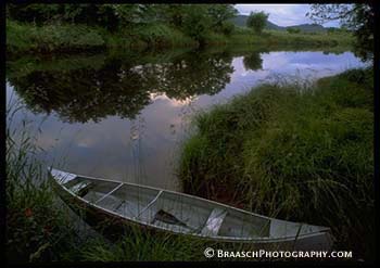 Canoes. Quiet. Solitude. Rivers. Peaceful. Cascade Head, Or. Reflections