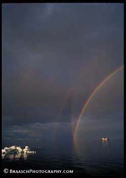 Atmosphere. Rainbow. Arctic Ocean. Skies. Rare things. Reflections. Meteorology